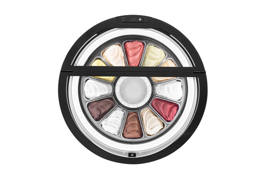 IFI Tonda display case, 12-flavor configuration