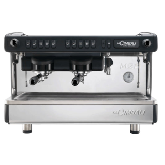 La Cimbali M26 2-Group espresso machine, front view
