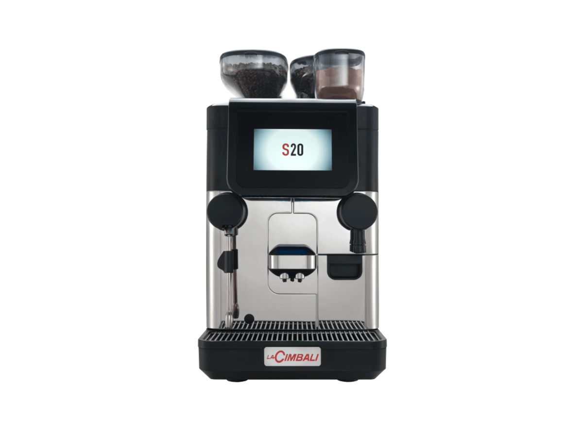 La Cimbali S20 Turbo Steam Automatic espresso machine, front view