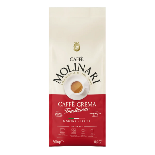 Caffe Molinari Traditional Coffee Beans, 500g